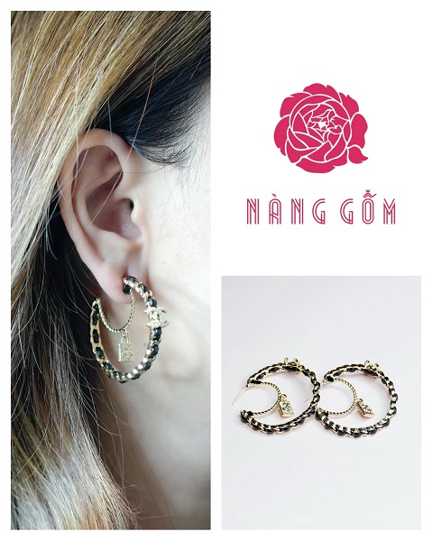 Korea Earrings - Bông tai Chanel